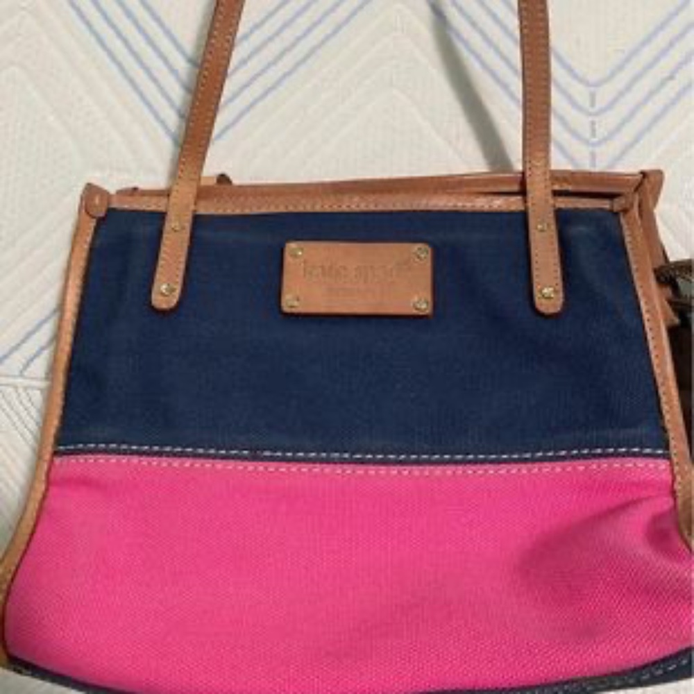 Kate Spade canvas pocketbook